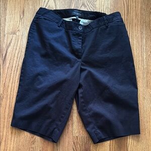 Talbots Women's Black Shorts 12W